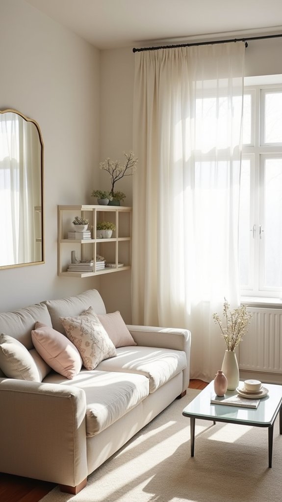 lyse farger reflekterende overflater