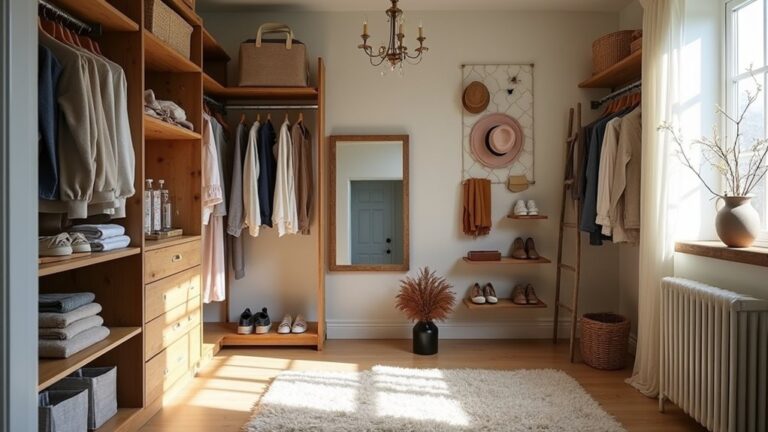 budsjettvennlig walk-in garderobe