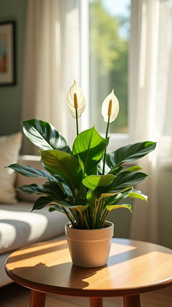 elegant luftpurifiserende stueplante