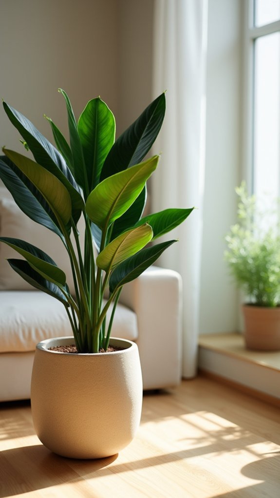 lavt vedlikehold elegant stueplante