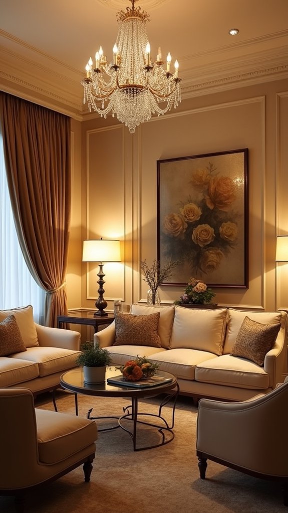 adjustable cozy lighting ambiance