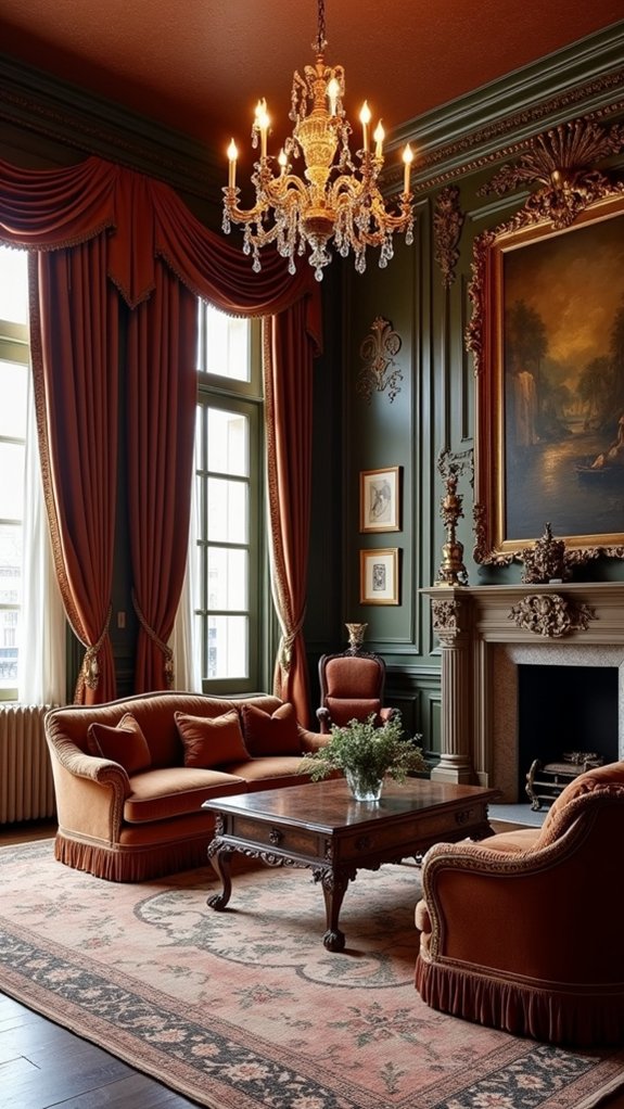 antique furniture adds charm