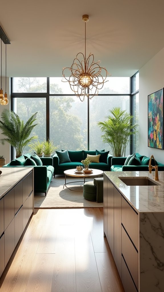 architectural features define spaces