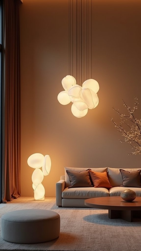 artistic functional lighting designs