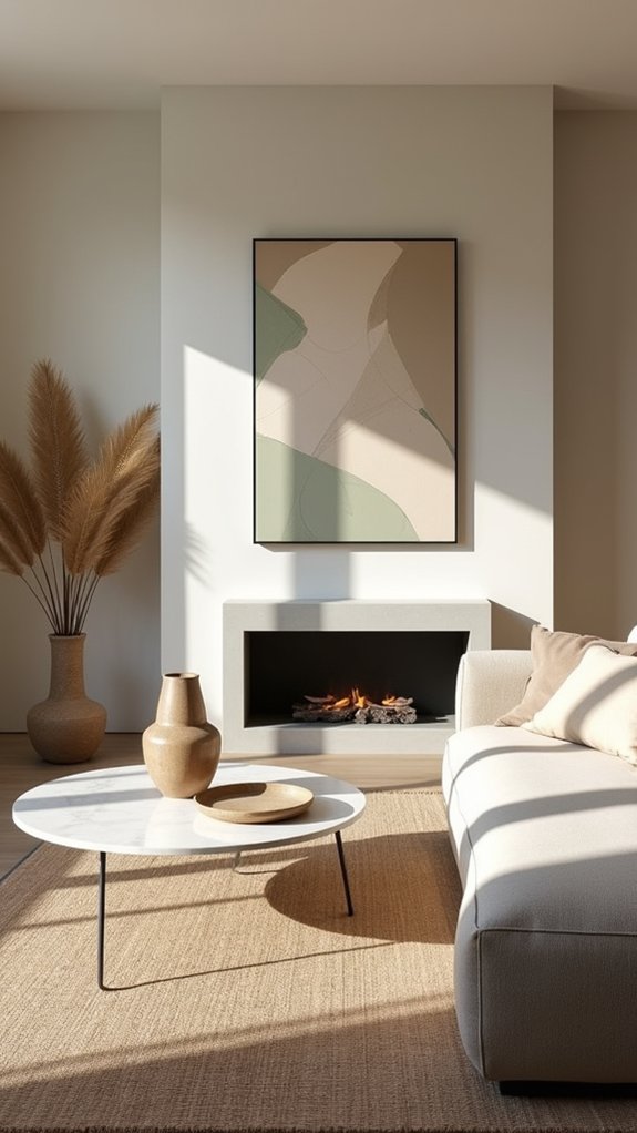 balanced statement artwork selection
