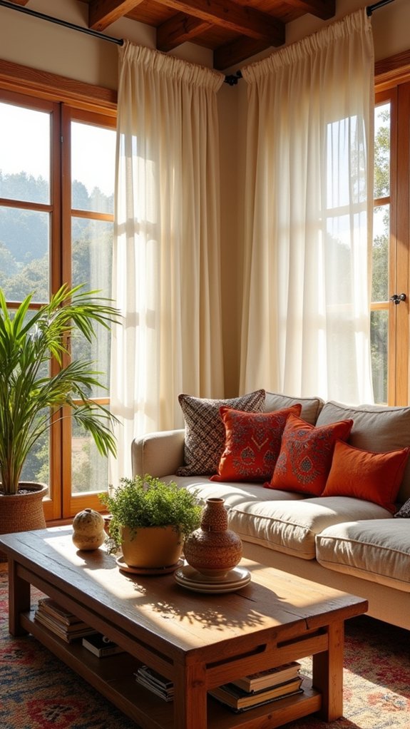 bohemian inspired cozy retreat decor