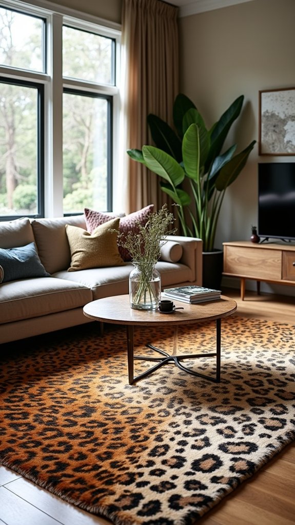 bold animal print elegance