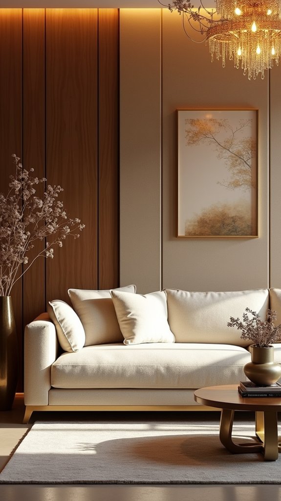 bold luxurious reflective surfaces