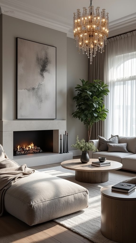 calming cool gray serenity