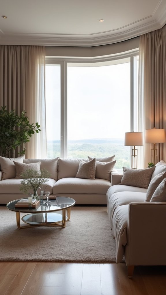 calming luxury living room