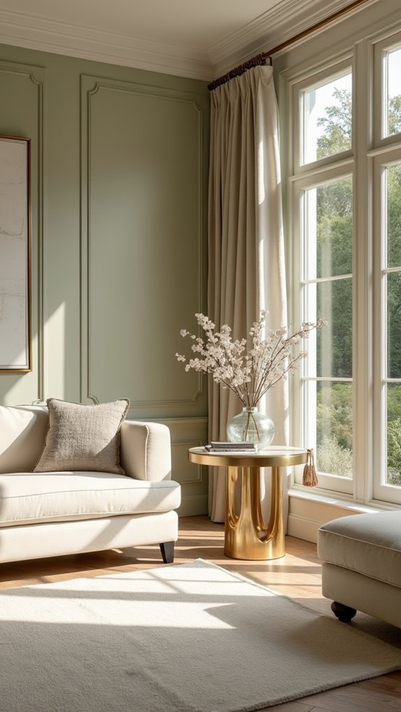 calming organic living room