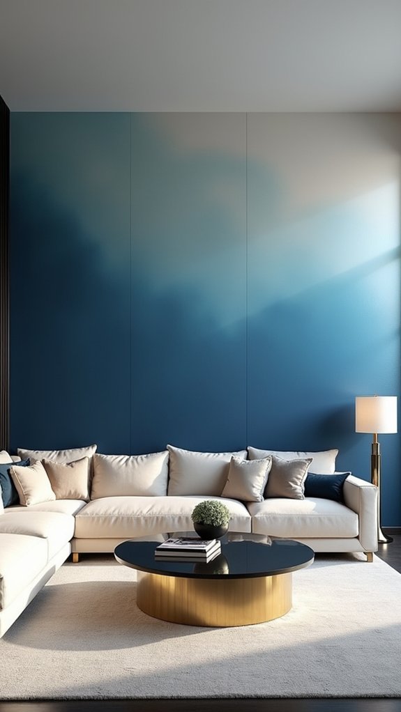 captivating ombre wall designs