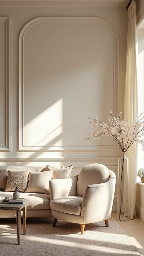 charming elegant curved molding
