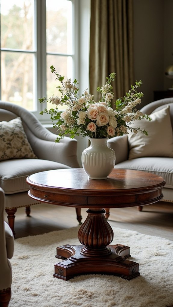 charming vintage round table