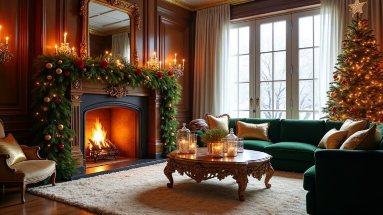christmas luxury living room