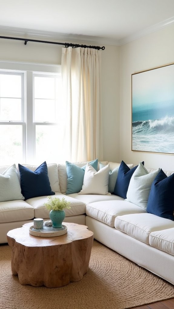 coastal charm through furniture