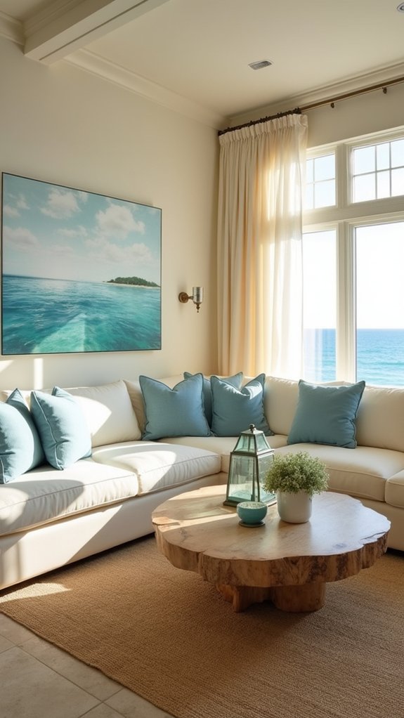 coastal elegance through artwork