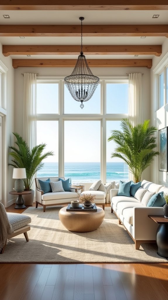 coastal living room design