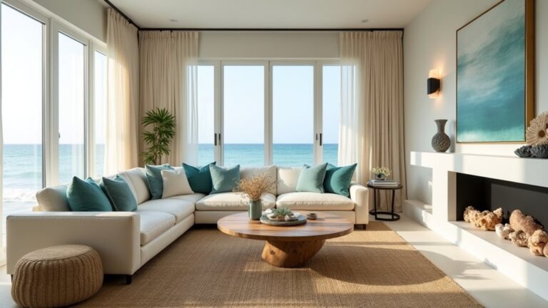 coastal luxury living room