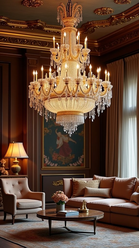 cohesive themed chandelier designs