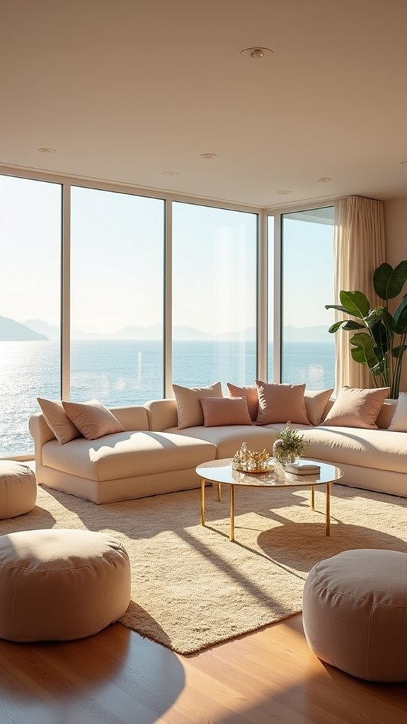 cozy and stylish seating