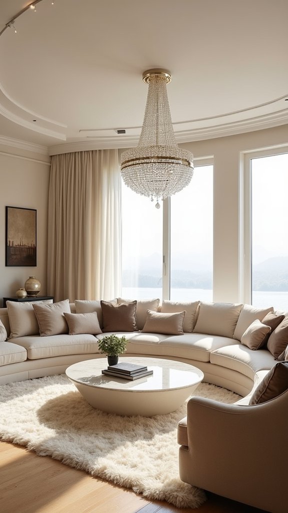 cozy inviting elegant atmosphere