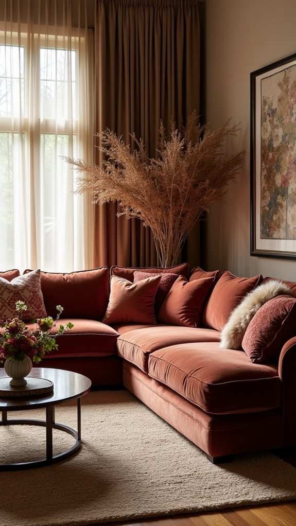 cozy layered textile comfort