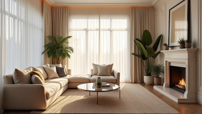 cozy luxury sheer curtains