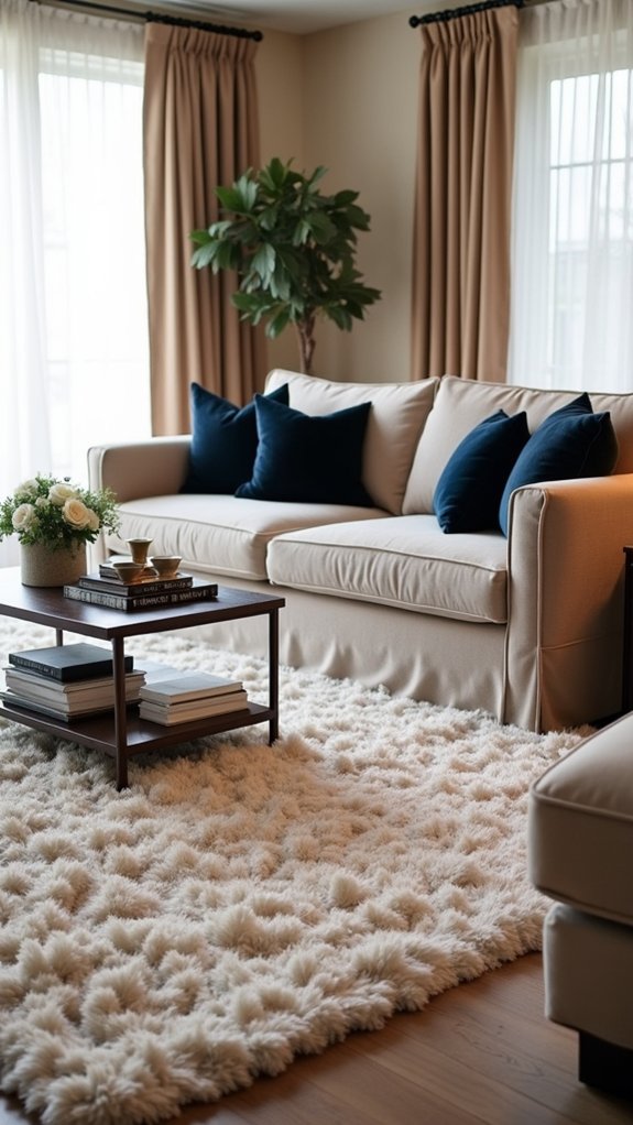 cozy plush shag comfort