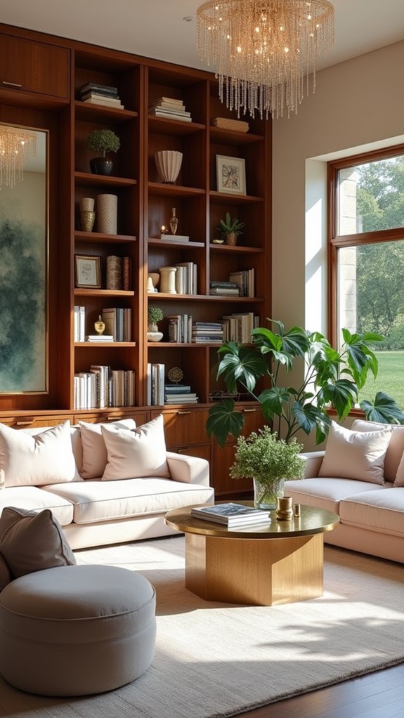 custom storage and elegance