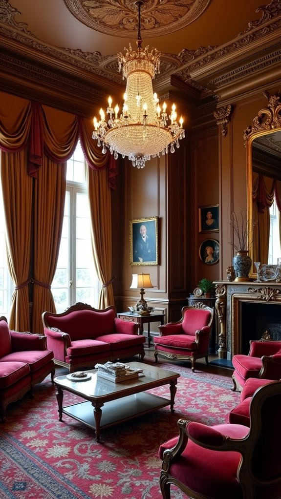 dramatic chandelier statement piece