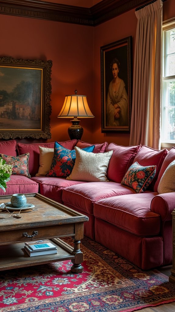 eclectic colors and textures