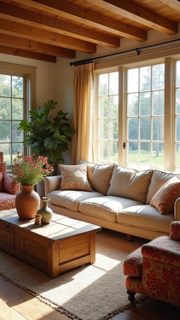 eclectic furniture enhances personality