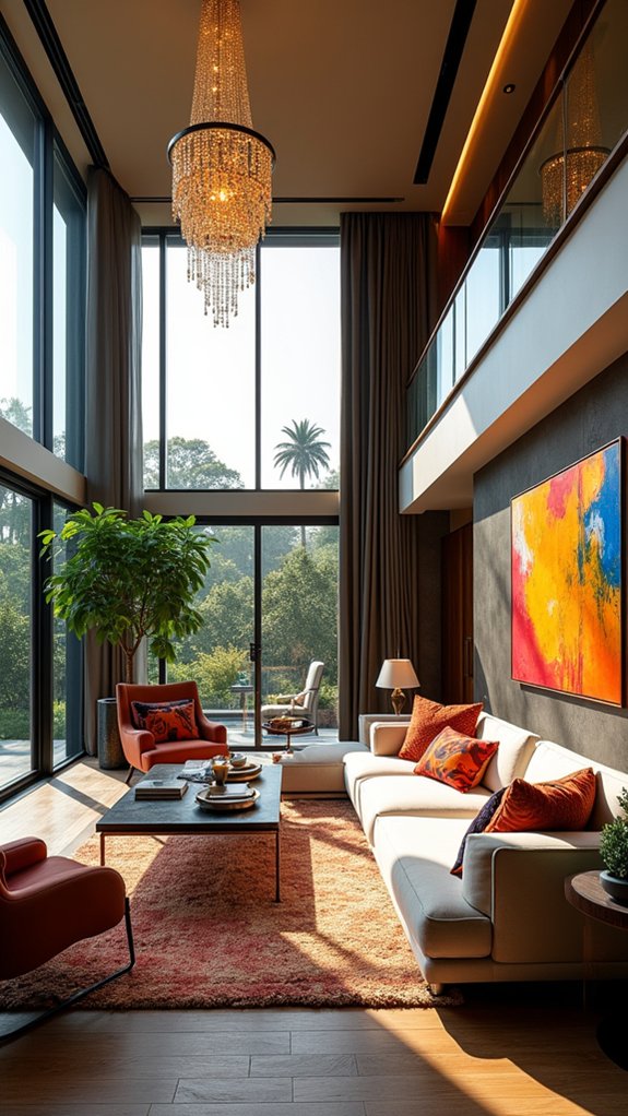 eclectic vintage modern fusion