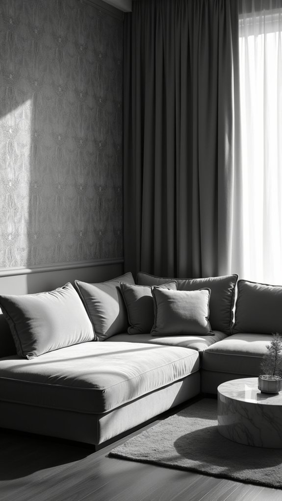 elegant black and white