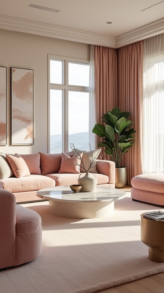 elegant comfort in living
