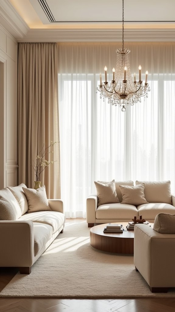 elegant creamy hue ambiance