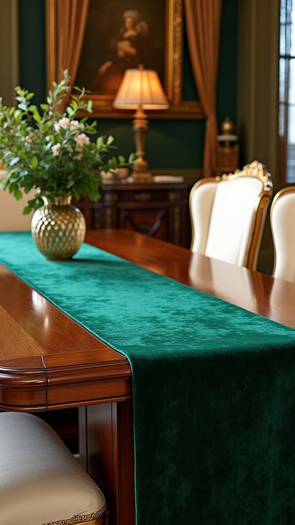 elegant dining table accents