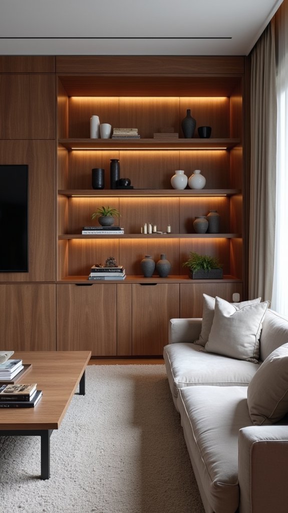 elegant hidden storage solutions