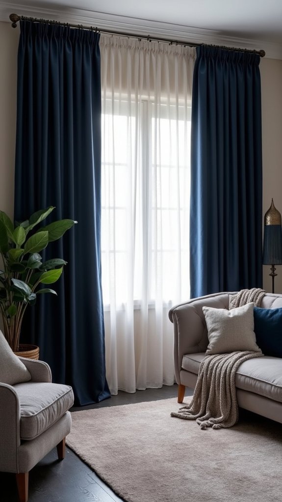 elegant light blocking window treatments