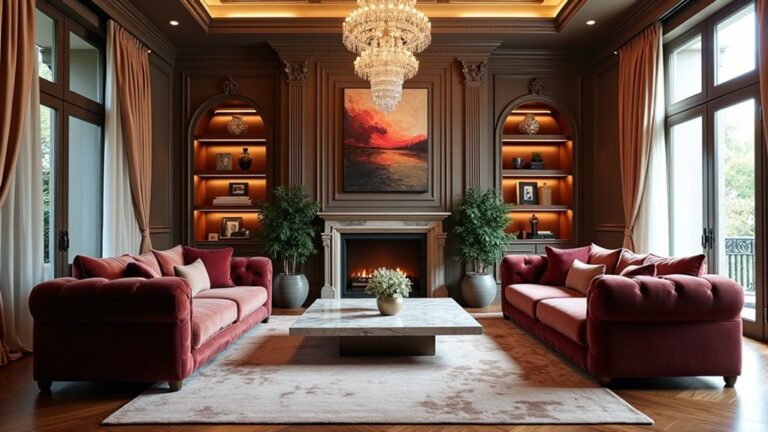 elegant luxury living spaces