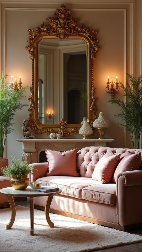 elegant mirrors enhance spaces