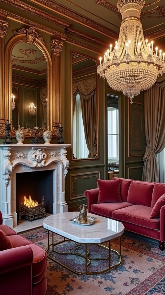 elegant mirrors enhance spaces