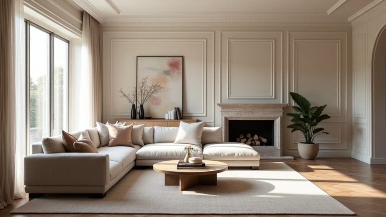 elegant serene living spaces