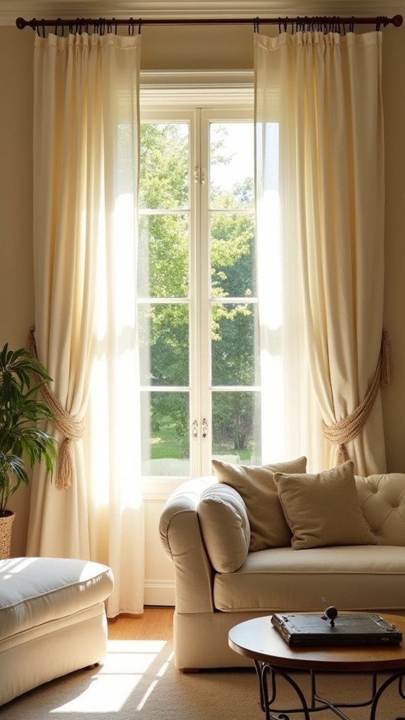 elegant sheer curtains versatility