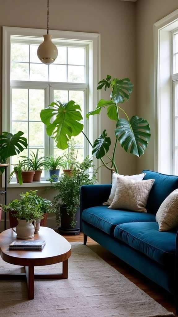 enhance freshness with plants
