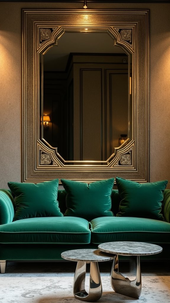 geometric elegance with sophistication
