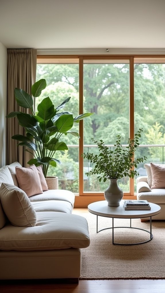 indoor plants enhance atmosphere