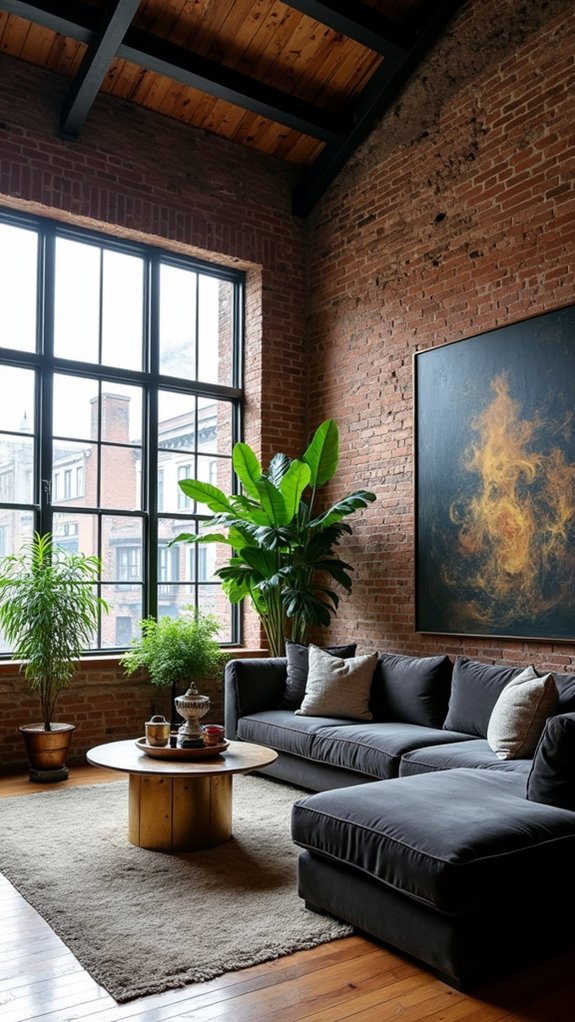 industrial elegance with warmth