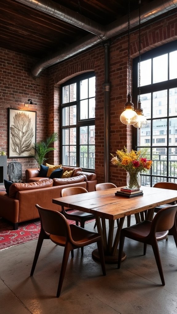 industrial warmth and comfort